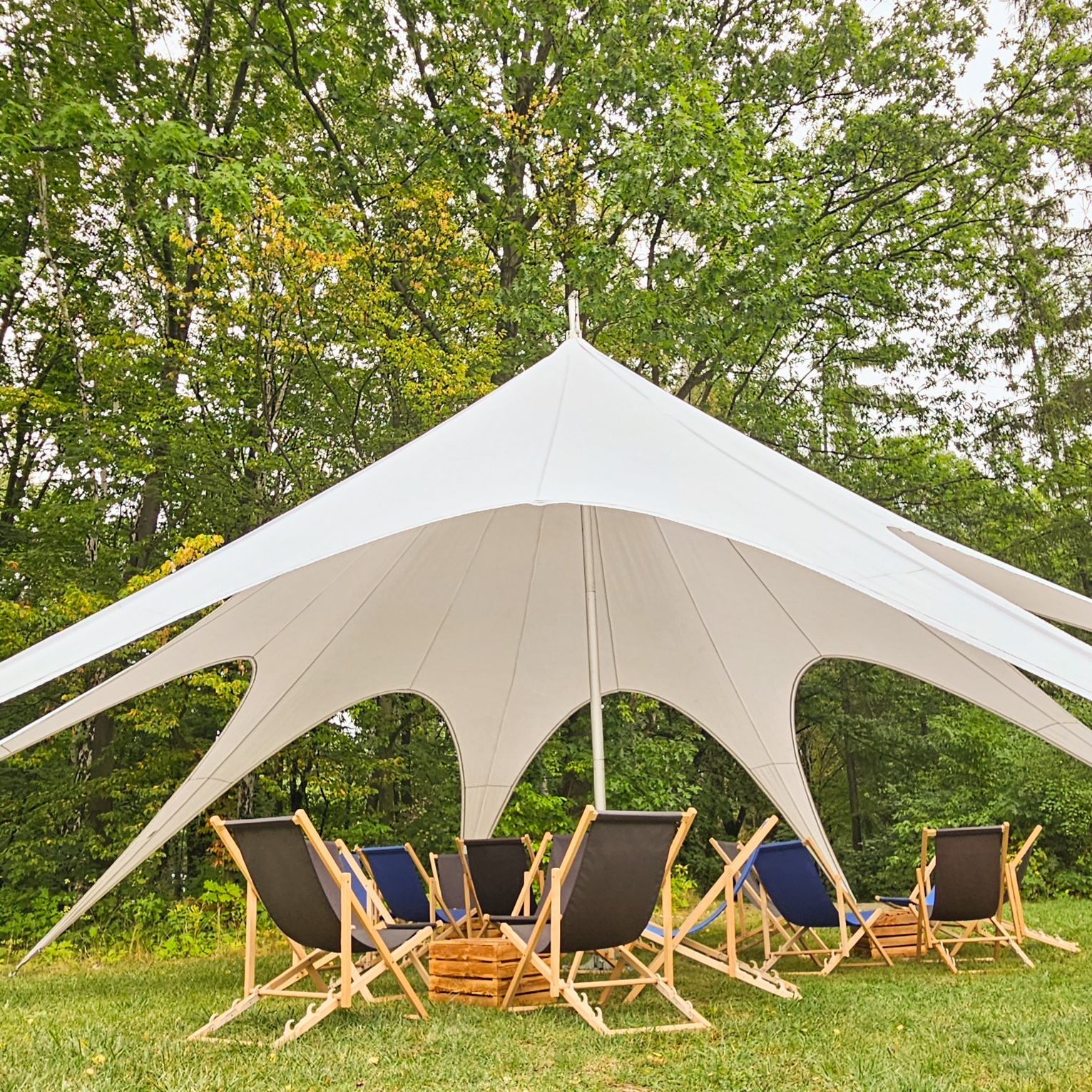 Tente publicitaire pliante easytent Lozère